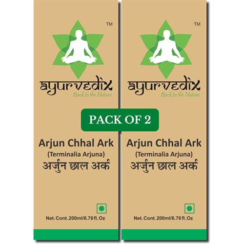 Image of Arjun Chhal Ark 400ml | Terminalia Arjuna Hydrosol Distillate | Ayurvedic Herbal Liquid | Supports Heart Wellness, Circulation & Daily Health | 100% Natural & Chemical-Free | FSSAI Certified