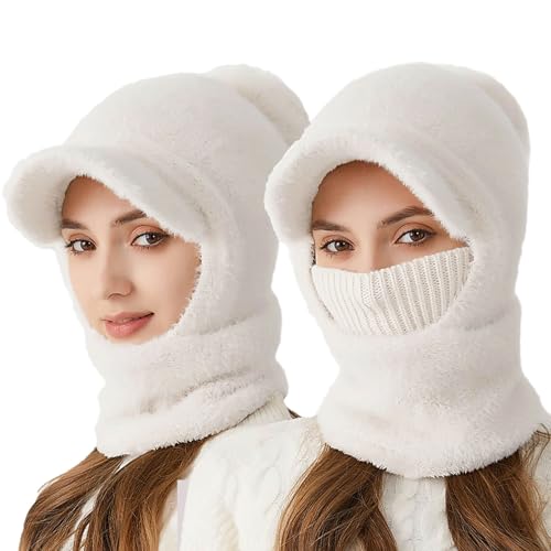 Ensemble bonnet écharpe femme chaud pour affronter l'hiver au quotidien
