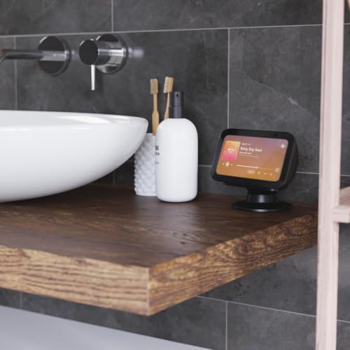 Echo Show 5 Bundle: Includes Echo Show 5 (3rd Gen, 2023 release), Charcoal & Made for Amazon Tilt & Swivel Stand, Charcoal - image 7