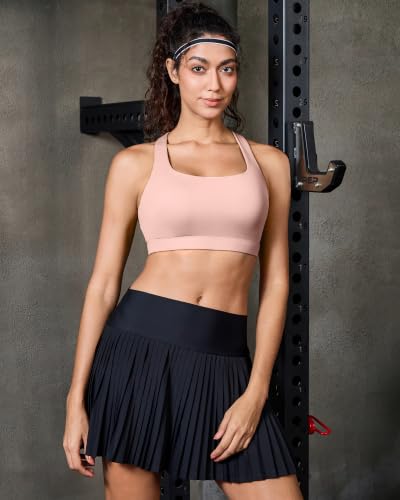 Image of RUNNING GIRL Sports Bras for Women, Molded Cup High Impact Sports Bra Workout Bras for Women High Support Racerback