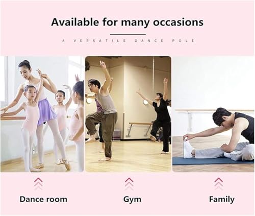 Barre de ballet portable pour s'entraîner sans fixer de support au mur