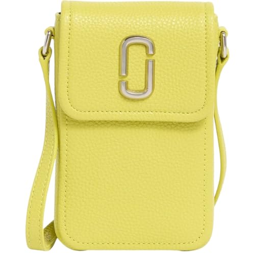 Marc Jacobs Bolsa transversal de couro granulado para celular