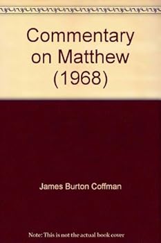 Hardcover Commentary on Matthew (1968) Book
