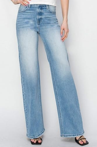 SALT TREE Risen Jeans - High Rise Straight Jeans - RDP5542RT4