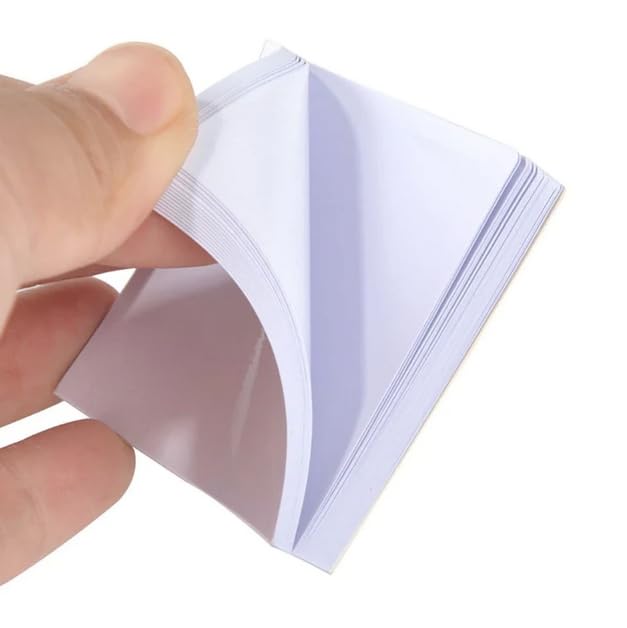 AmeriCan Goods 100/Pk Sheets Dental Mixing Pads Poly-Coated Non-Skid Foam Disposable Dental Mixing Pads Paper 2-Side Paper for Mixing Materials (3