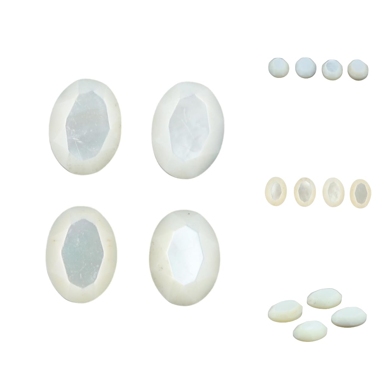 CRYSTALISCRYSTALIS Wholesale 4pcs Natural Mother of Pearl Shell Loose Gemstone Bulk Jewelry Making Supply from China, Chakra Energy & Healing Faceted Cut Stones, Wire Wrapping, DIY, Gem Collection