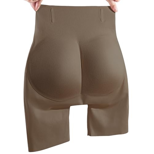 Image of MOVWIN Padded Underwear for Women Built-in 7mm 16mm Fake Butt Pads for Bigger Butt Lifting Panties Tummy Control Shapewear