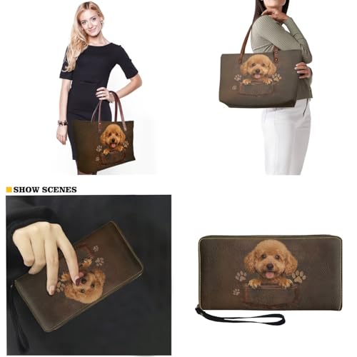 Set de bolso y cartera Lotusorchid grande para mujer miniatura 2