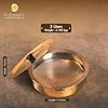 Brass Lagan with Lid – 11x11x3.5” Handcrafted Cooking Vessel, Non-Stick Tin Coating, Durable & Versatile for Slow-Cooking, Simmering, Baking, and Traditional Indian Cuisine #1