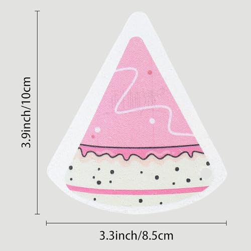 Image of Cute Pattern Sponge Scrubber Set, Cellulose Compressed Sponges, Non-Scratch Scrub Kitchen Cleaning Sponges 5 Pack Pink