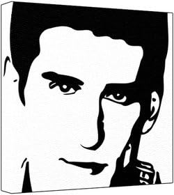 Jonathan Chase - Pop Art Print - 30 x 30 x 2.5 cm Deep Box Canvas