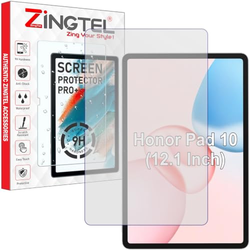 Image of Matte Screen Guard Compatible With Honor Pad 10 / Honor Tablet 10 (12.1 inch Inch Tab) Flexible Anti Glare Matte Screenguard Not a Tempered Glass Screen Protector