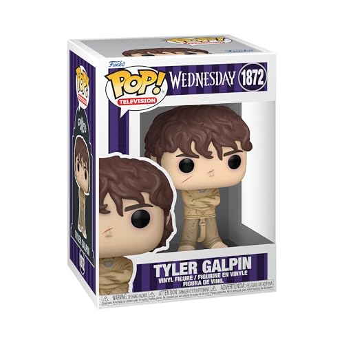 Funko Pop! TV: Wednesday Season 2 - Tyler Galpin - Figura de Vinilo Coleccionable - Idea de Regalo - Mercancía Oficial - Juguetes para niños y Adultos - Figura Modelo para coleccionistas y exhibición