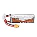 KINGDUO Puissance 14.8V 1500Mah 35C 4S Prise Lipo Batterie xt60 pour Drone Eachine Wizard x220S