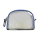 ibasenice Bolsa de Almacenamiento Antideslizante para Crampones Estuche Transparente de PVC con Cremallera Organizador Compacto para Montañismo y Viajes Funda Resistente para Accesorios