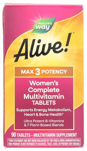 Nature's Way Alive! Max3 Potency Women's Complete Multivitamin, 90 ct - image 4