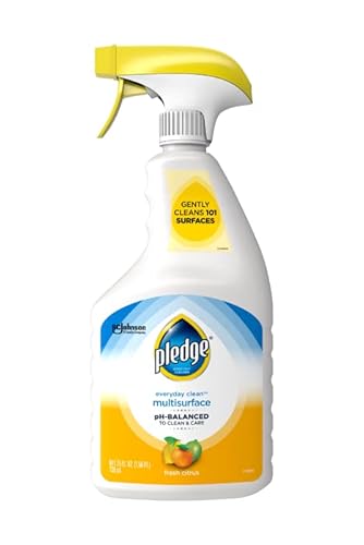 Pledge Multisurface Cleaner Spray, Ph Balanced, Lavender Scent & Citrus Scent , 25 Fl Oz. Bundle Pack #TOP1