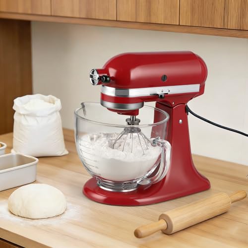MOLIGOU Tazón de Vidrio 5 Quart con Asa y Pico Vertedor miniatura 6