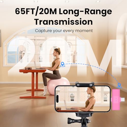 Microphone magnétique avec suppression du bruit AI pour vlogging parfait - 6