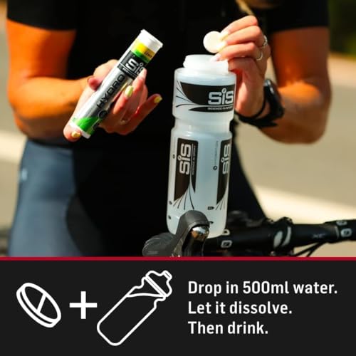 SiS Hydro Electrolyte Tablets - Effervescent Hydration - Virtually Calorie‑Free - Informed‑Sport Certified - Dissolves in 500ml Water - 20 Tabs Per Tube (4 Tubes, Mixed Bundle) - Image 2