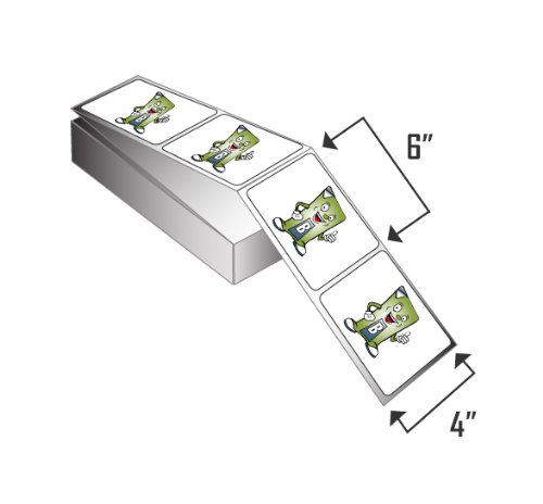 Zebra Technologies Paper Label, Direct Thermal