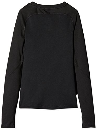 adidas Ask LS tee Y Camiseta de Manga Larga, Niños, Black, 1314