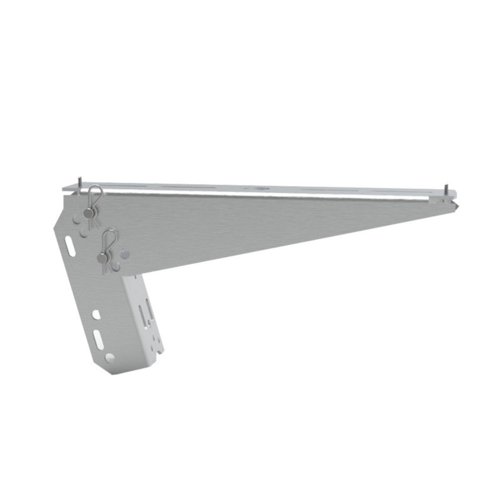 Estructura de montaje en pared de panel fotovoltaico modificable, paréntesis de aluminio fuerte para recolección de energía reforzada y montaje simple, soporte de montaje de panel solar montado en la