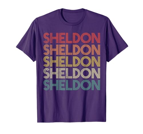 Sheldon Vintage Retro T-Shirt
