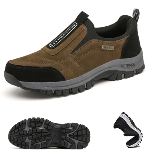 Relieffoot Walking Shoes for Men, Relieffoot Orthopedic Shoes, Relieffoot Shoes Waterproof, Men's Comfortable Waterproof Orthopedic Walking Shoes Hiking Shoes