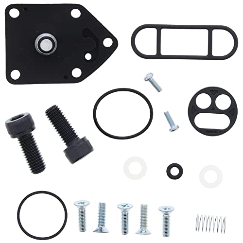 Image of All Balls Racing 60-1112 Fuel Tap Repair Kit Compatible With /Replacement For Kawasaki EN 500 C Vulcan LTD 1996-2009, ZR 750 C Zephyr 1991-1993