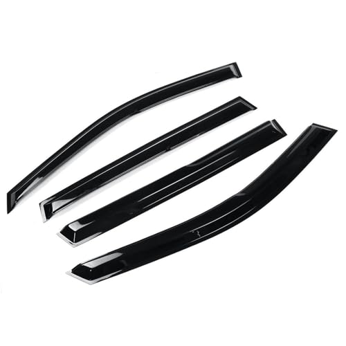Déflecteur de vitre de voiture pare-pluie ventilation noir pour Toyota RAV4