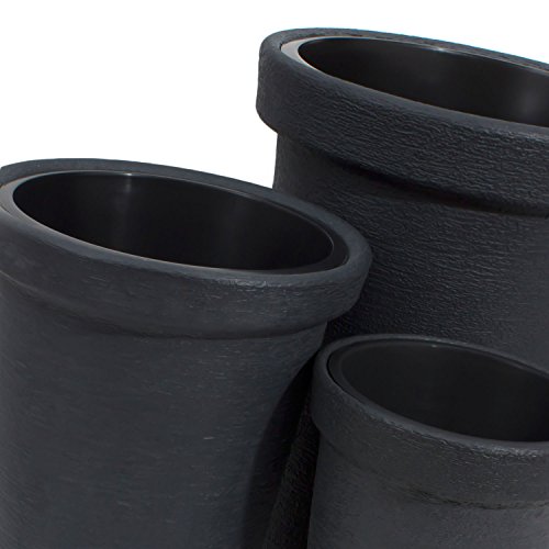 Flower Pot Anthracite 63X40Cm - 5