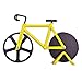 Produktbild Pizzaschneider Fahrrad, Pizzaroller Aus Rostfreiem Stahl, Antihaftbeschichteter Pizza Schneider Mit Ständer, Fahrrad Pizzaschneider, Edelstahl Pizza Schneider Ausstellungsstand