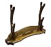 Beech Wood Assembly Base Samurai Sword Katana Wakizashi Tanto Stand Holder Display 2 Layer