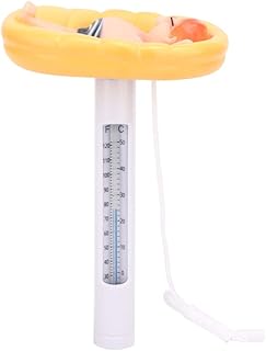 Termômetro de piscina flutuante, piscinas internas/externas de tamanho grande tipo Floatin Guy, banheira de hidromassagem, spa e lago