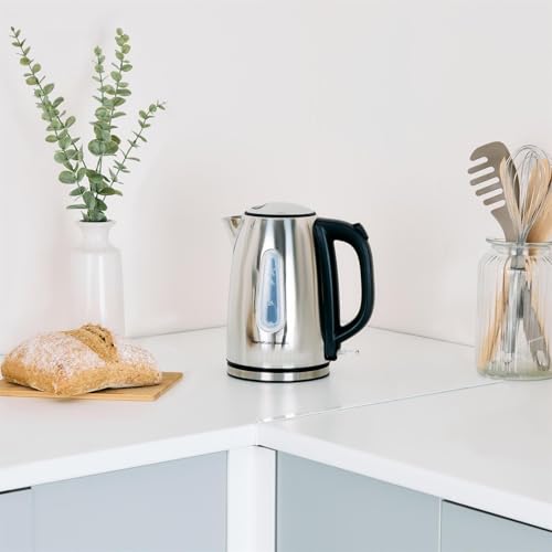 Hamilton Beach Kettle & Toaster Set, Electric Kettle, 1.7L, Toaster 2 Slice, Rise, Stainless Steel, Boil Dry Protection, Rapid Boil, 6 Browning Settings, Defrost, Reheat & Cancel, Polished - HBRISE2P - 3