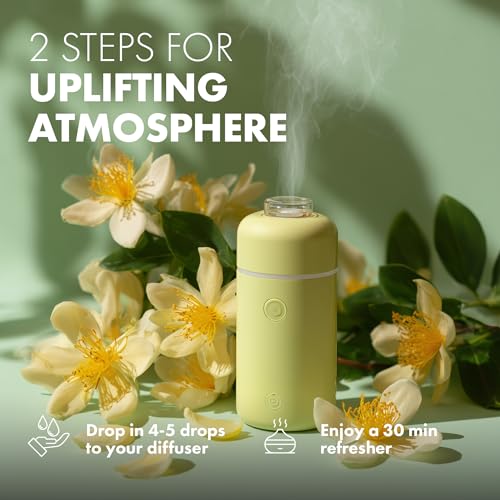 Image of Esslux Ylang-Ylang Essential Oil for Stress Relief and Hair Growth - 100% Pure Therapeutic Grade Aromatherapy Oil for Diffuser - 120 ML