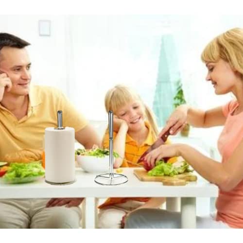 PortaRotolo da Cucina Assorbente Acciaio Inox