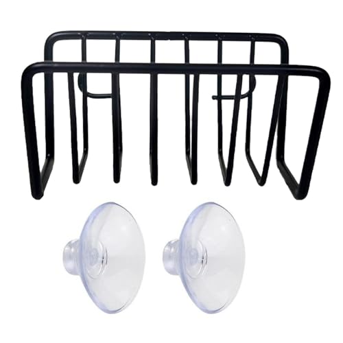 de Esponja | Soporte de Acero Inoxidable para paño de Cocina | Suministros de Estante de Limpieza, Estante de Limpieza de Cocina para lavadoras, Cepillo de Dientes, Toalla