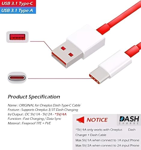 Image of Oneplus 65W Original Supervooc /Wrap USB Type C Charger Adaptor set with 3ft USB C Cable Compatible with Oneplus 12R /12 /11 /11R /10 Pro /10R /10T /9R /9Pro /9Rt /8T /7 /6, Nord Ce4 /Ce3 /Ce2 /Ce 3 Lite 5G, White