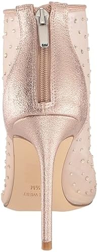 Nine West Women's Ankle Boots and Booties, Nude Mesh, 8.5 | Image 2