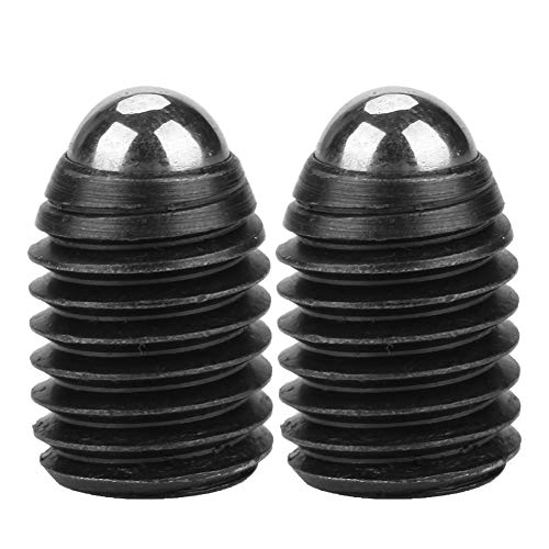 10 Sztuk M12 Gwintowane Gniazdo Sześciokątne Ze Stali Węglowej, Zestaw Tłoczków Sprężynowych M12 x 16 mm, Wkręt z Nakrętką Samohamującą dla Łączników Metalowych
