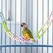 ShengQuanHao Bird Ladder Bridge Bird Cage Accessories Parrot Playstand Activity Center for Hamster, 10 Ladders