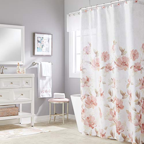 Skl Home Saturday Knight Misty Floral Wastebasket, Pink #TOP3