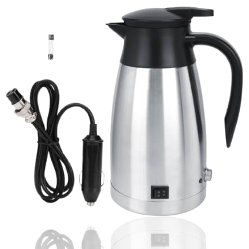Hervidor eléctrico para auto 12v/24v 1L acero inox miniatura 1