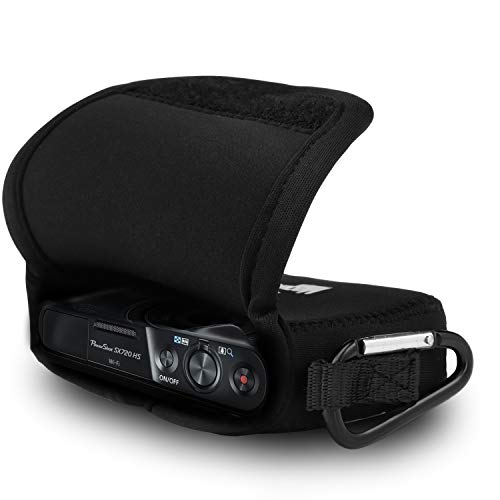 Funda para cámara MegaGear Ultra Light Neopreno Negra miniatura 3