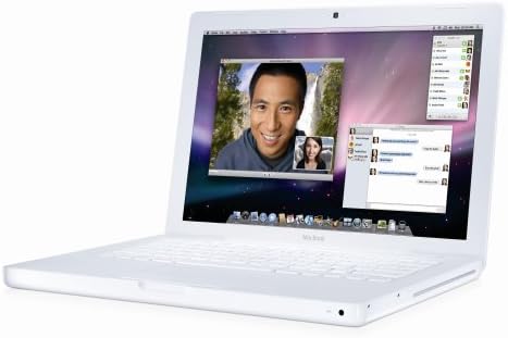 Apple MacBook MB402LL/B 13.3-Inch Laptop (2.1 GHz Intel Core 2 Duo Processor, 1 GB RAM, 120 GB Hard Drive, DVD/CD SuperDrive) White