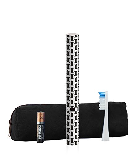 Violife Slim Sonic Toothbrush with Traveler Case (One Size, Bartlett/Black) Violife Slim Sonic Toothbrush with Traveler Case (One Size, Bartlett/Black)