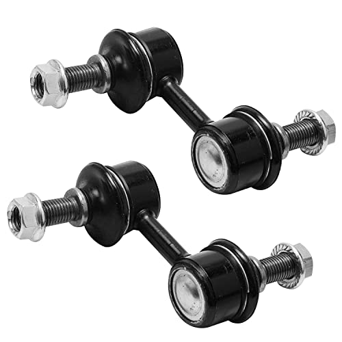 Image of Detroit Axle - 10pc Front End Suspension Kit for 1999-2000 Honda Civic, Lower Control Arms Tie Rods Sway Bars Lower Ball Joints Replacement