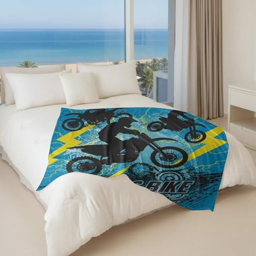 Couverture flanelle rétro fluo 200x200 cm de qualité supérieure